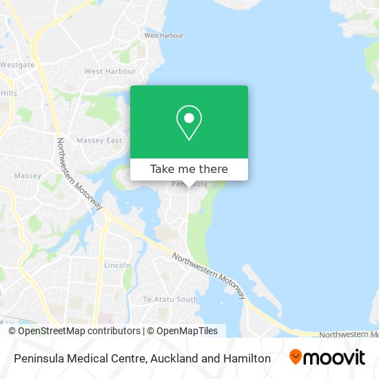 Peninsula Medical Centre map