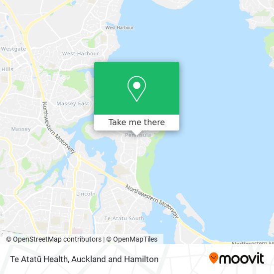 Te Atatū Health map