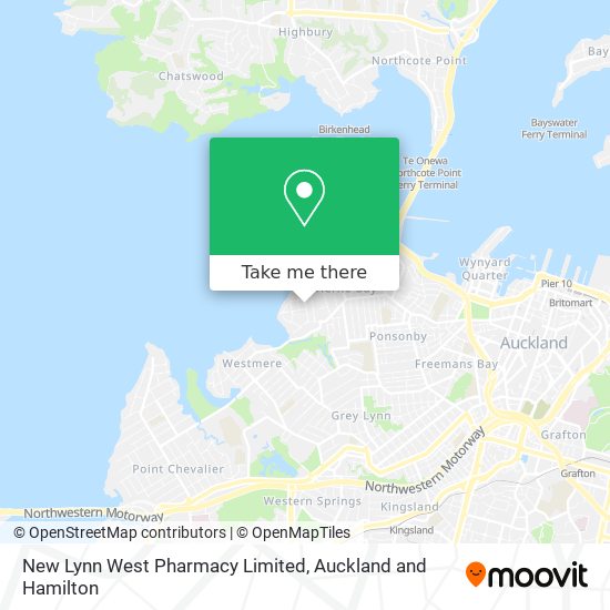 New Lynn West Pharmacy Limited map