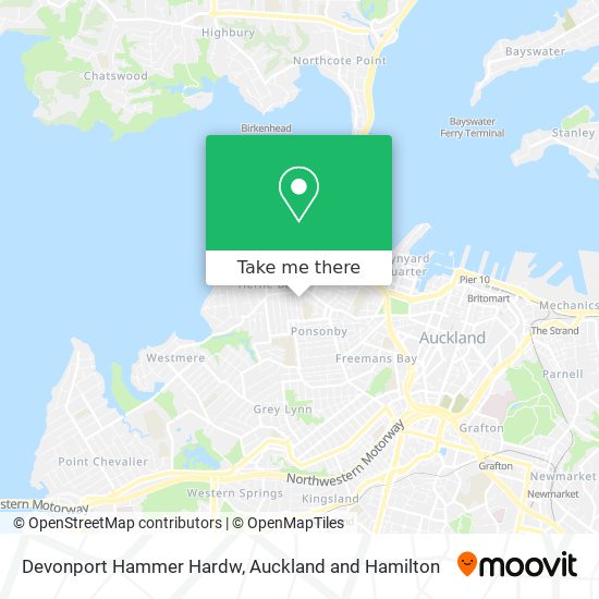 Devonport Hammer Hardw地图