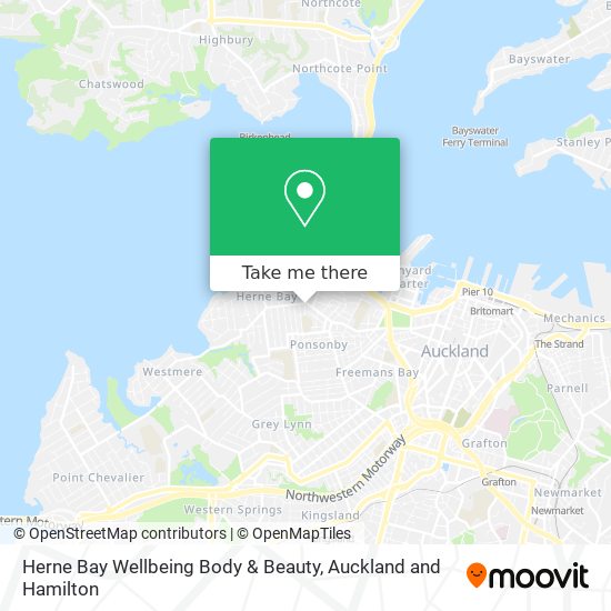 Herne Bay Wellbeing Body & Beauty地图