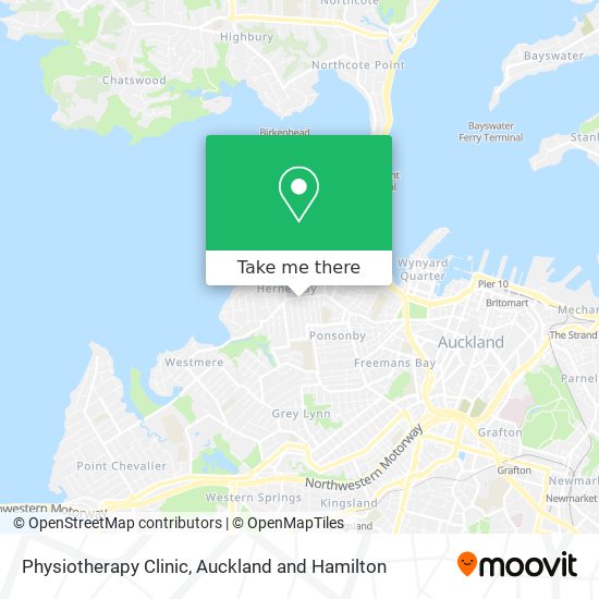 Physiotherapy Clinic map