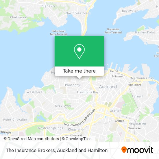 The Insurance Brokers map