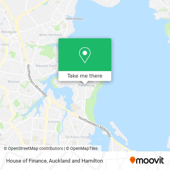 House of Finance map