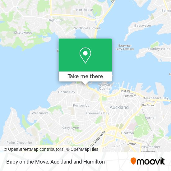 Baby on the Move map