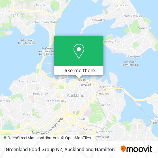 Greenland Food Group NZ地图