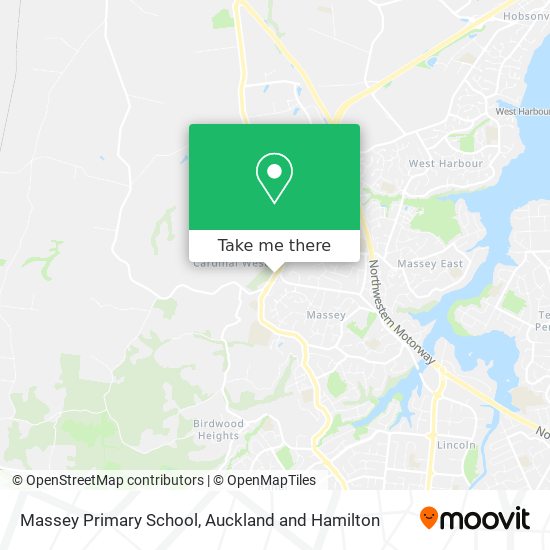 Massey Primary School map