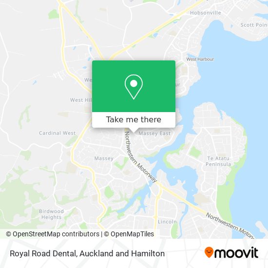 Royal Road Dental map