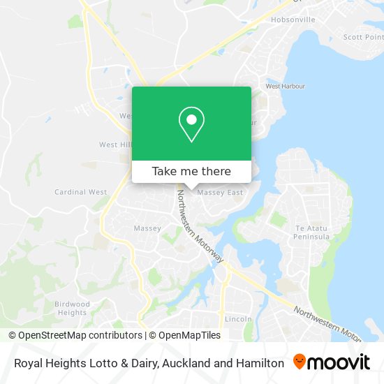 Royal Heights Lotto & Dairy map