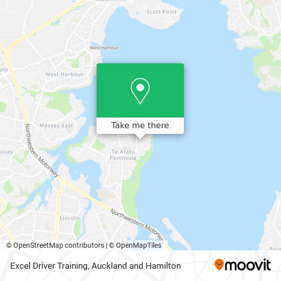 Excel Driver Training map