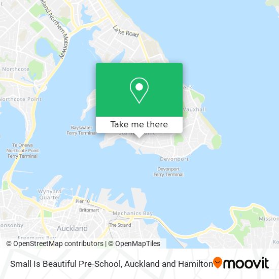 Small Is Beautiful Pre-School map