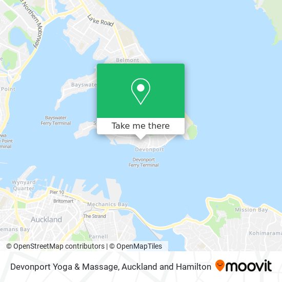 Devonport Yoga & Massage地图