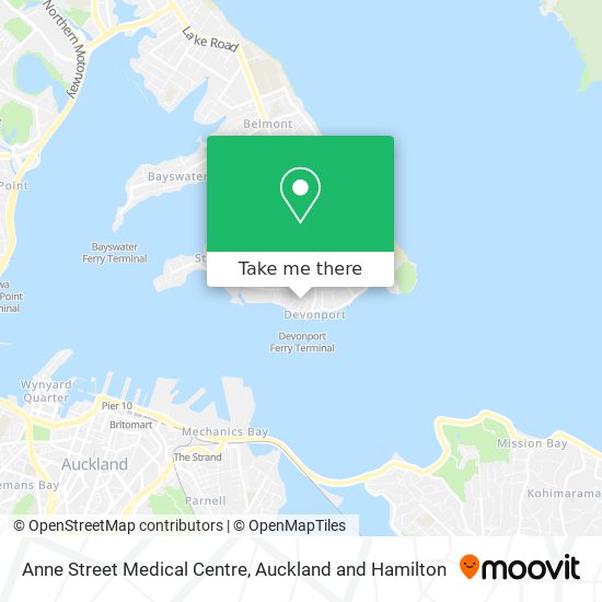 Anne Street Medical Centre map