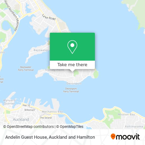 Andelin Guest House map