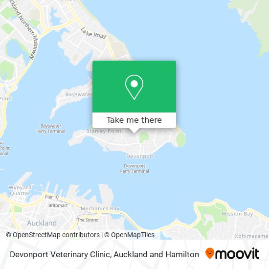 Devonport Veterinary Clinic map