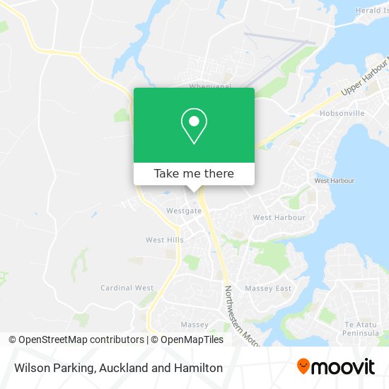 Wilson Parking map