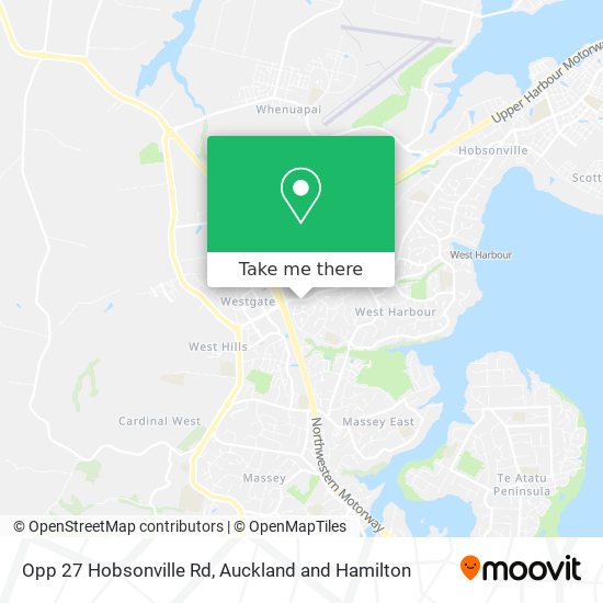 Opp 27 Hobsonville Rd map