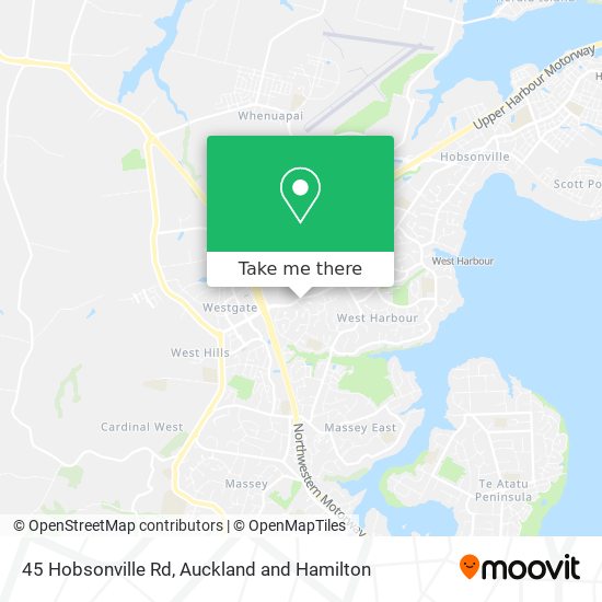 45 Hobsonville Rd map