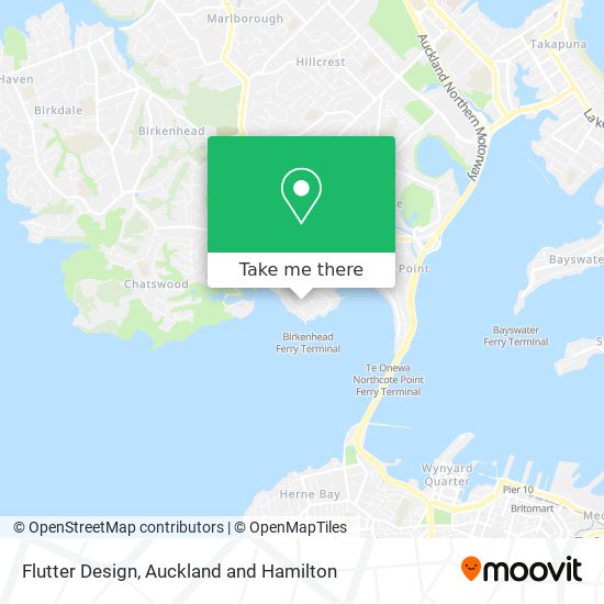 Flutter Design map