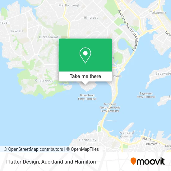 Flutter Design map