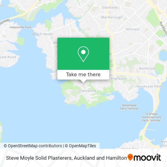 Steve Moyle Solid Plasterers map