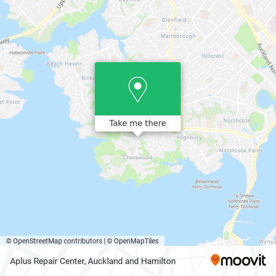 Aplus Repair Center map