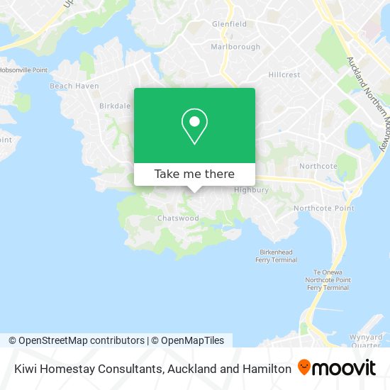 Kiwi Homestay Consultants map