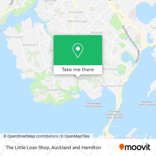 The Little Loan Shop map
