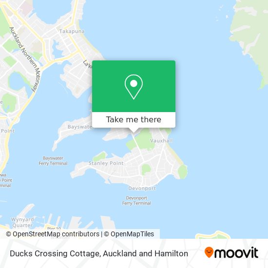 Ducks Crossing Cottage地图