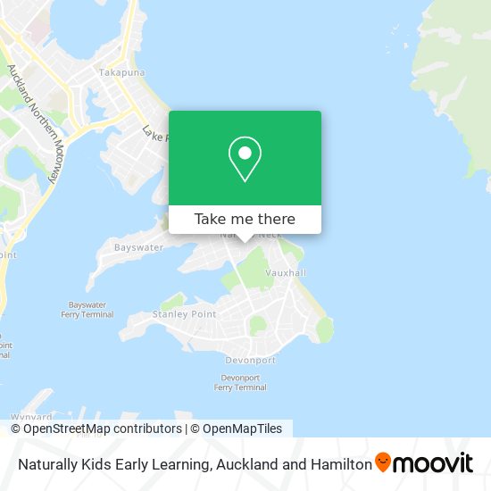 Naturally Kids Early Learning map