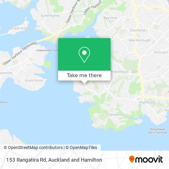 153 Rangatira Rd map