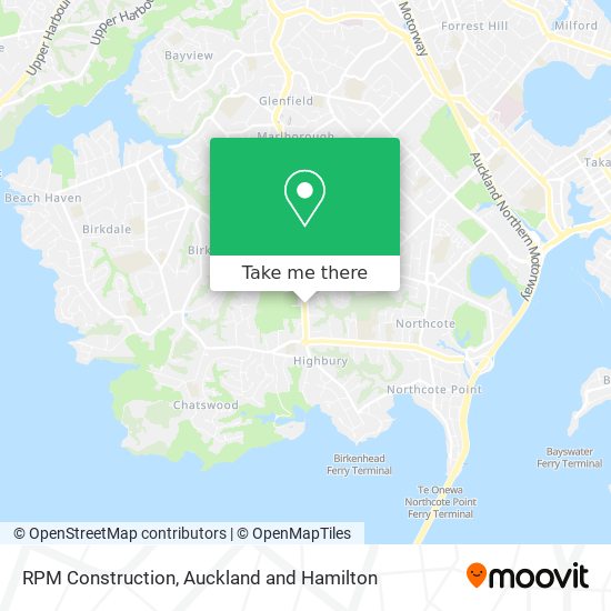 RPM Construction map