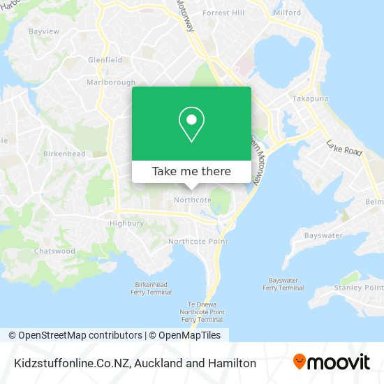 Kidzstuffonline.Co.NZ map
