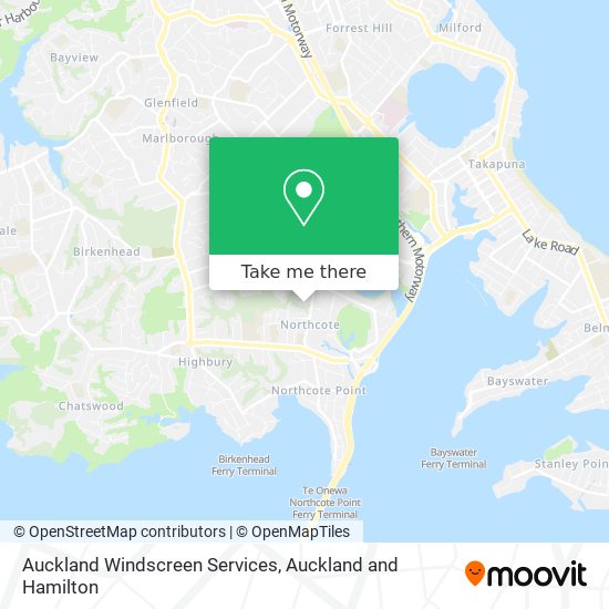 Auckland Windscreen Services地图