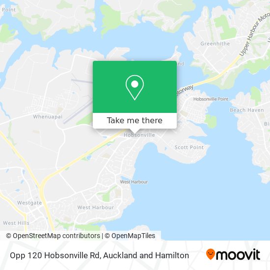 Opp 120 Hobsonville Rd map