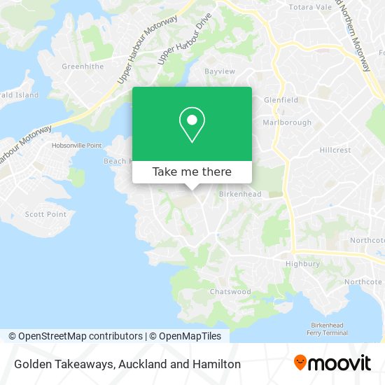 Golden Takeaways地图