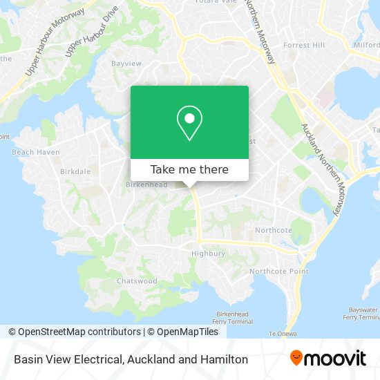 Basin View Electrical map