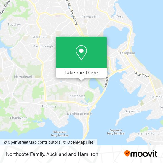 Northcote Family地图