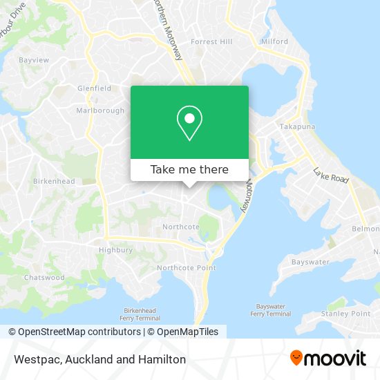 Westpac map