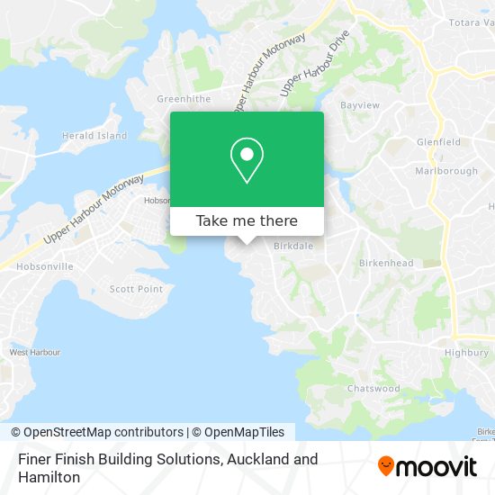 Finer Finish Building Solutions map