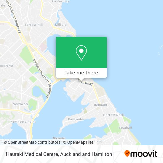 Hauraki Medical Centre map