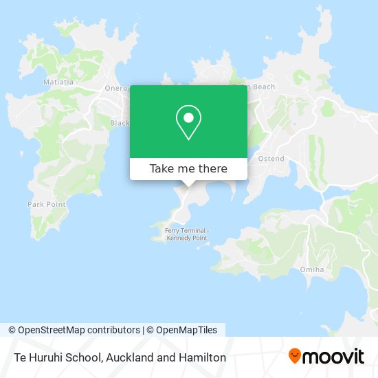 Te Huruhi School map