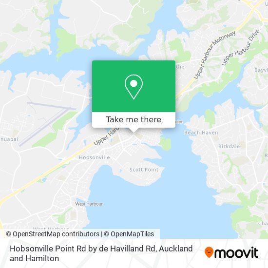 Hobsonville Point Rd by de Havilland Rd地图