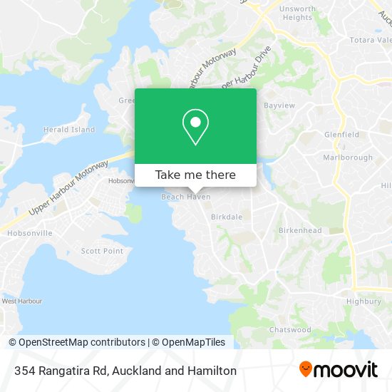 354 Rangatira Rd map