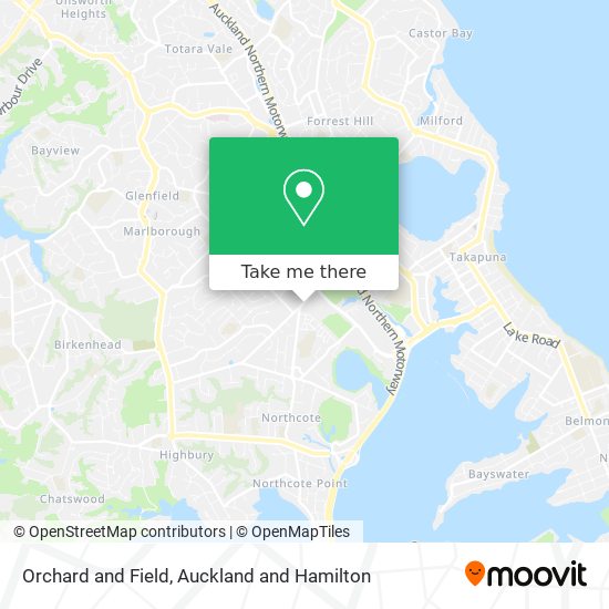 Orchard and Field map