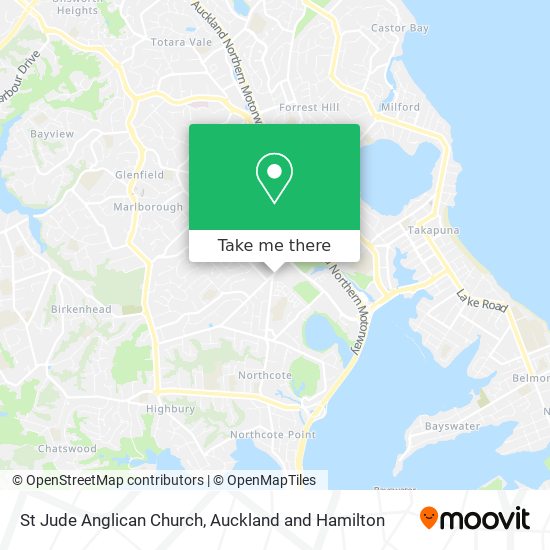 St Jude Anglican Church map