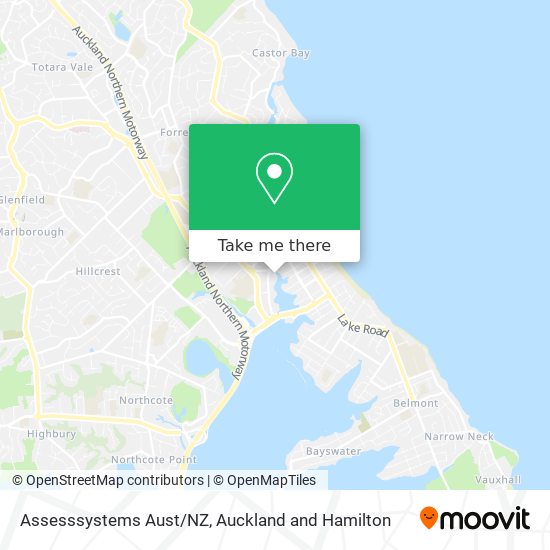 Assesssystems Aust/NZ地图