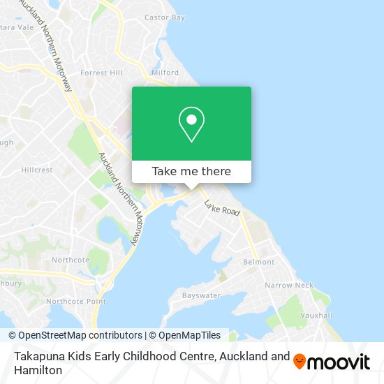 Takapuna Kids Early Childhood Centre map