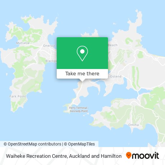 Waiheke Recreation Centre地图