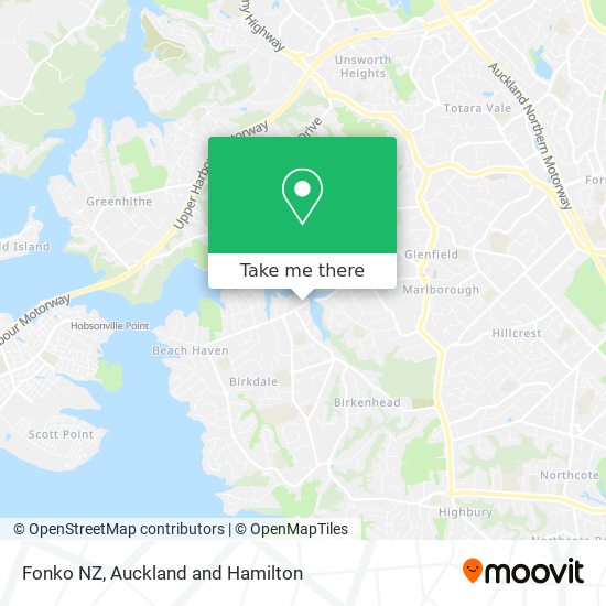 Fonko NZ map